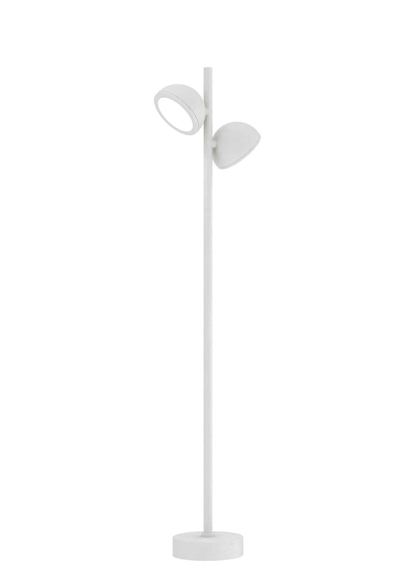 M6742  Everest 90cm Tall Post 2 Light IP65 Outdoor White